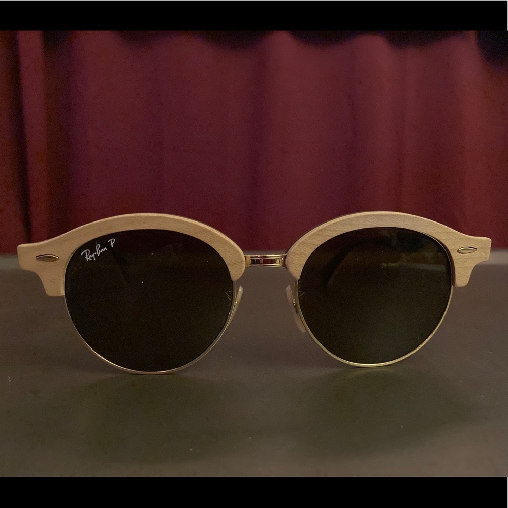 Polarized Ray-bans wood frames - RARE - Picture 4 of 7